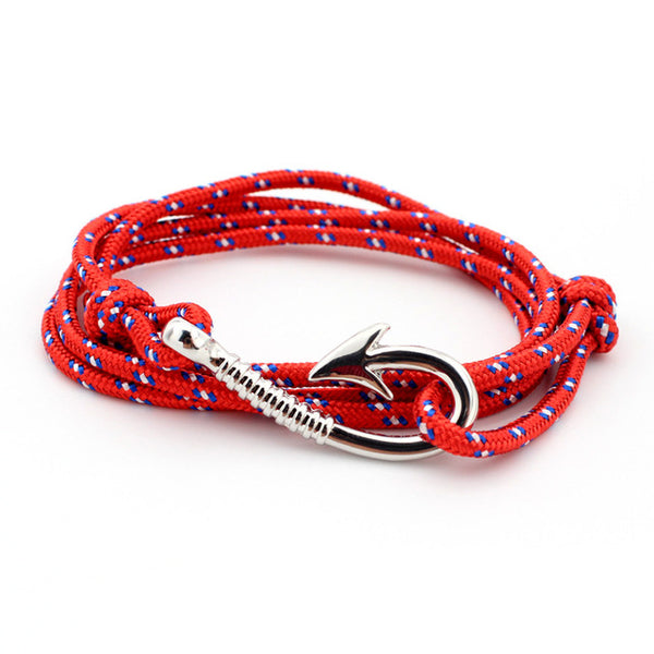 Multilayer Rope Bracelet pulseras hombre