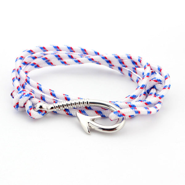 Multilayer Rope Bracelet pulseras hombre