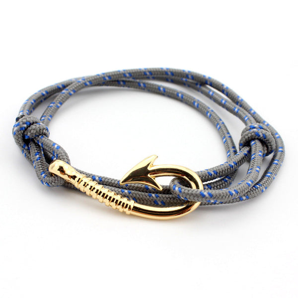 Multilayer Rope Bracelet pulseras hombre