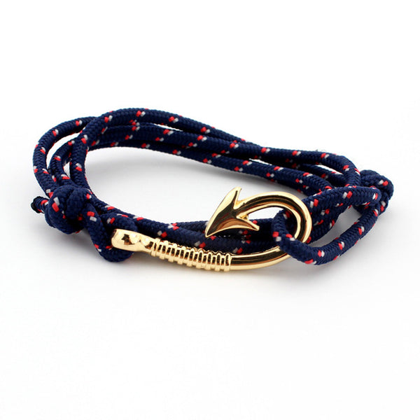 Multilayer Rope Bracelet pulseras hombre