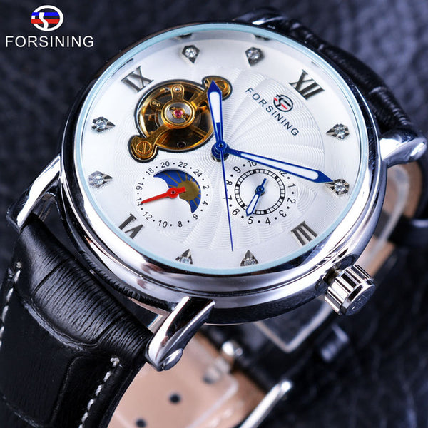Luminous Design Rose Golden Case Men Watch