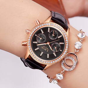 LIGE Women Watches Girl Casual Quartz Watch