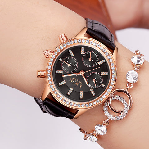 LIGE Women Watches Girl Casual Quartz Watch