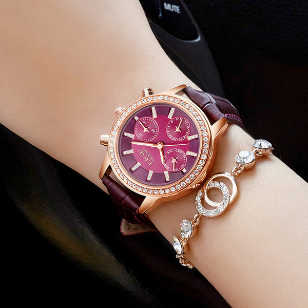 LIGE Women Watches Girl Casual Quartz Watch