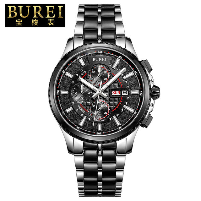 Crystal Lens Quartz Watch Luminous Waterproof Wristwatches