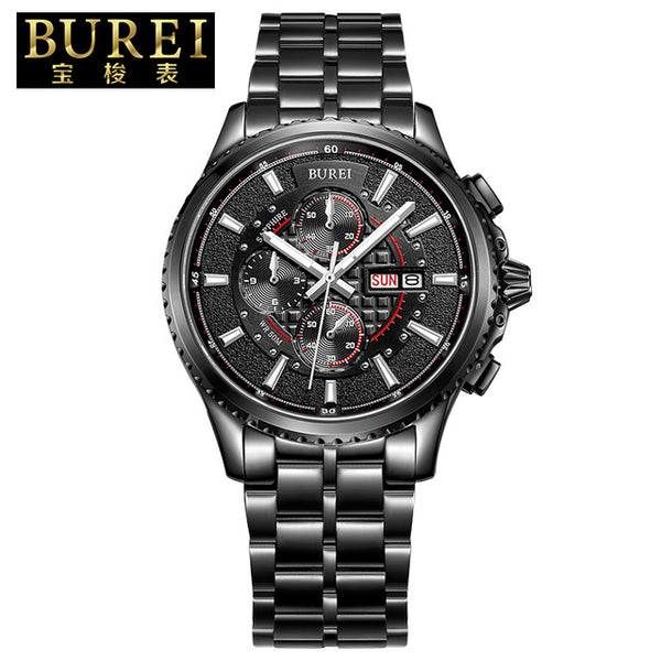 Crystal Lens Quartz Watch Luminous Waterproof Wristwatches