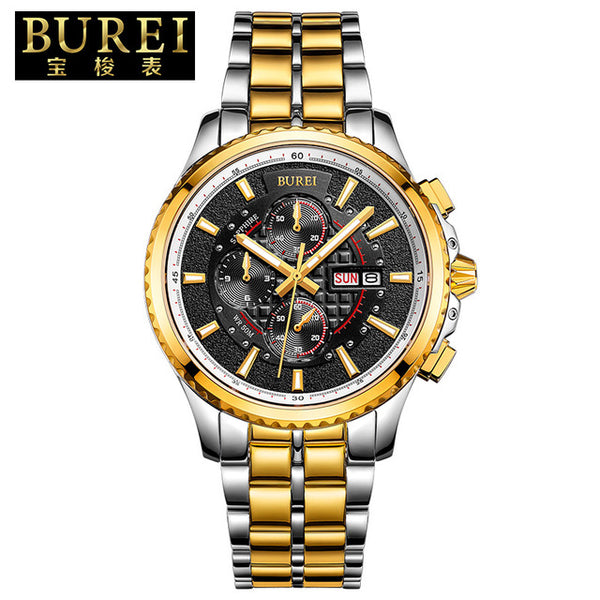 Crystal Lens Quartz Watch Luminous Waterproof Wristwatches