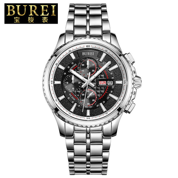 Crystal Lens Quartz Watch Luminous Waterproof Wristwatches