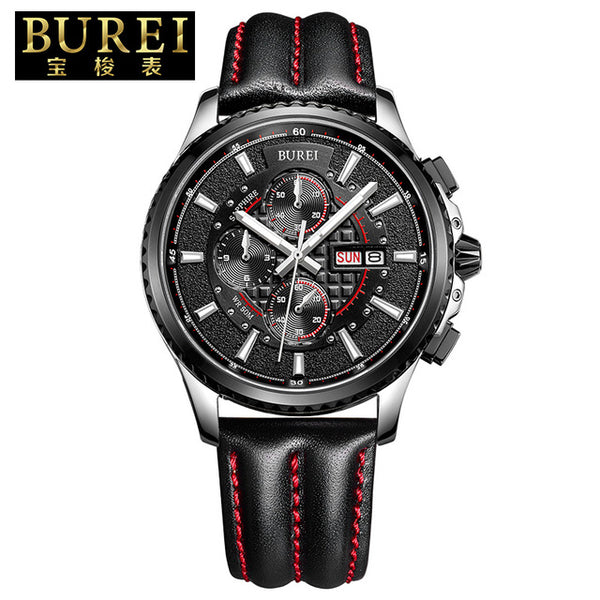 Crystal Lens Quartz Watch Luminous Waterproof Wristwatches
