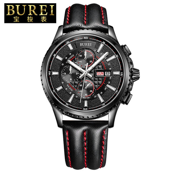 Crystal Lens Quartz Watch Luminous Waterproof Wristwatches