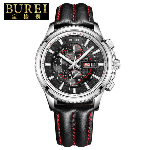 Crystal Lens Quartz Watch Luminous Waterproof Wristwatches