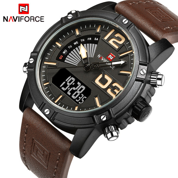 NAVIFORCE Men's Fashion Sport Watches