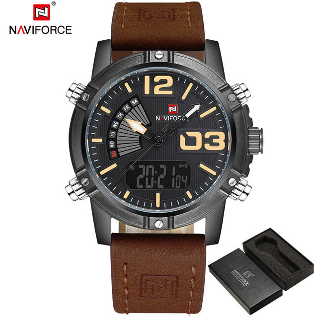 NAVIFORCE Men's Fashion Sport Watches