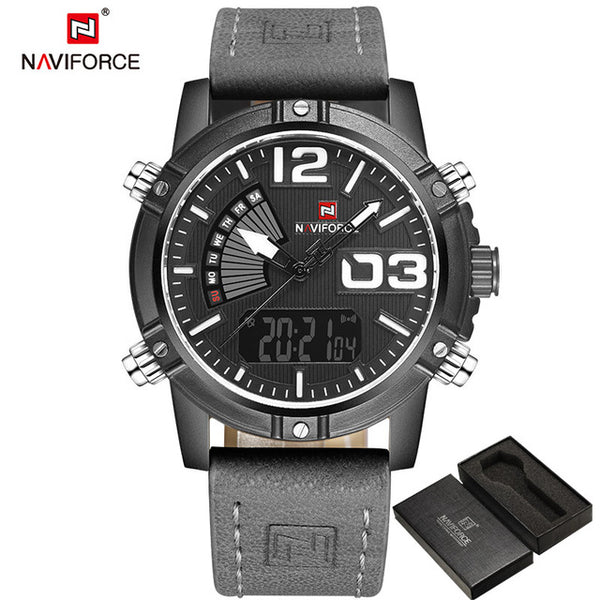 NAVIFORCE Men's Fashion Sport Watches