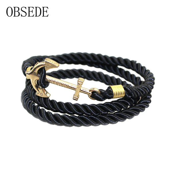 Woven Multilayer Anchor Bracelets & Bangles