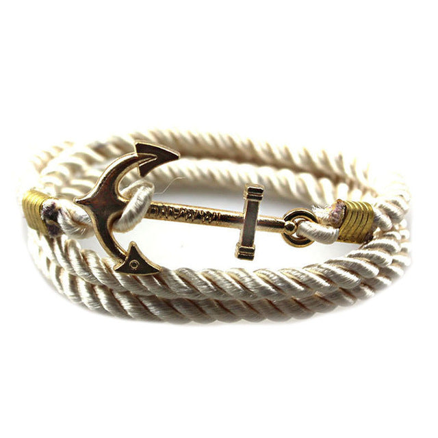 Woven Multilayer Anchor Bracelets & Bangles