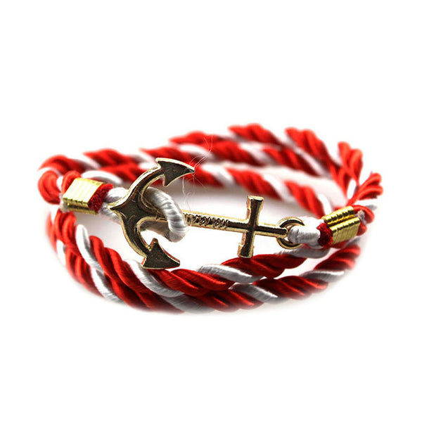Woven Multilayer Anchor Bracelets & Bangles