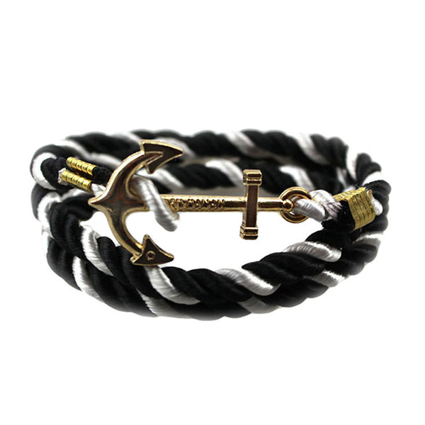 Woven Multilayer Anchor Bracelets & Bangles