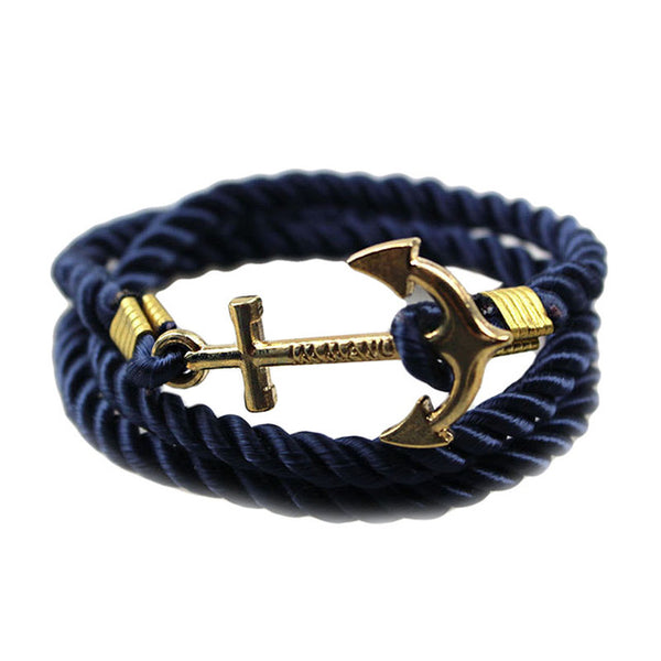 Woven Multilayer Anchor Bracelets & Bangles