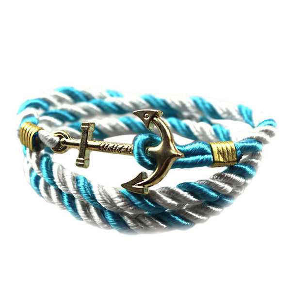 Woven Multilayer Anchor Bracelets & Bangles