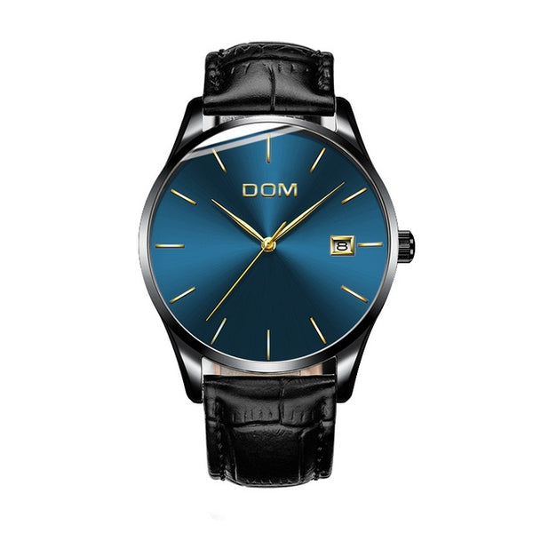DOM Top Brand Luxury Quartz watch Stainless Steel Mesh Strap