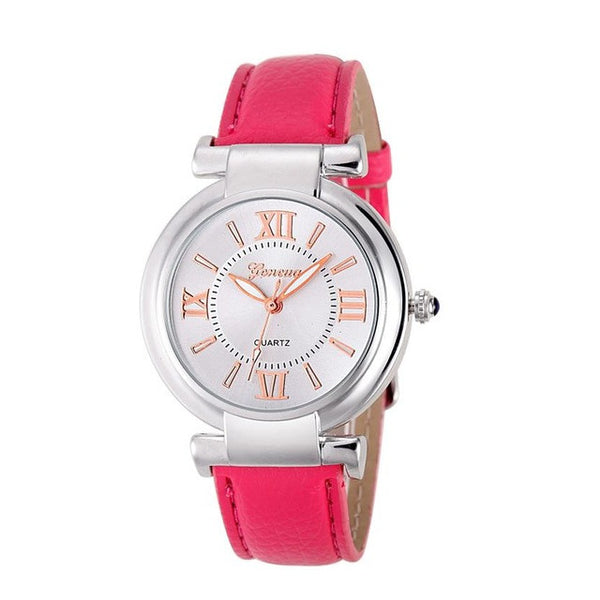 Relogio feminino 2017 Geneva Dress Watch