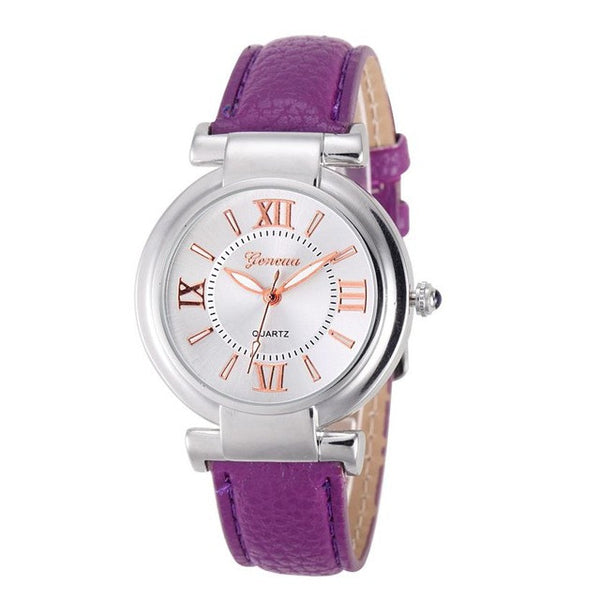 Relogio feminino 2017 Geneva Dress Watch