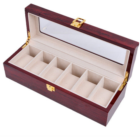 6 Slot Watch Display Case Organizer