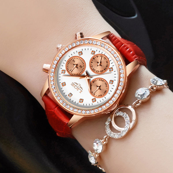 Relogio feminino Women Watches LIGE Luxury Brand