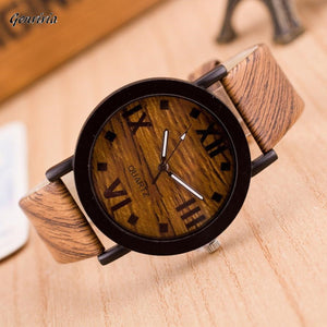 2017 new fashion Wood Leather Band