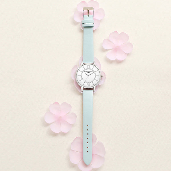 Women Roman Numeral Leather Wrist Watch
