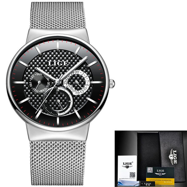 Reloj Hombre LIGE Brand Men's Watches
