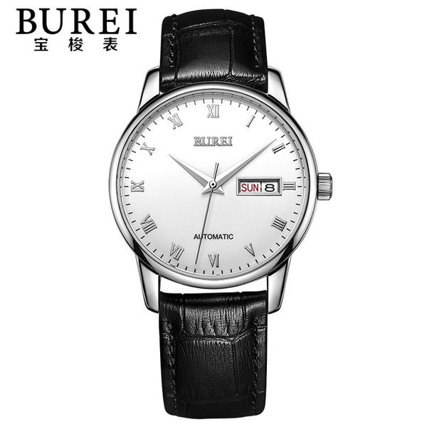 Lens Men Automatic Mechanical Watch Waterproof