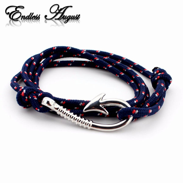 Multilayer Rope Bracelet pulseras hombre
