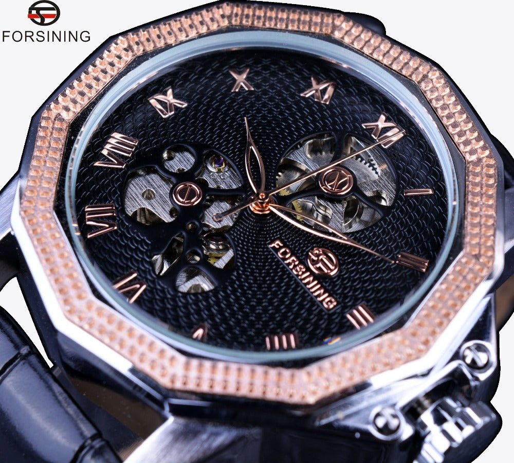 Windmill Skeleton Ripple Design Irregular Shape Men